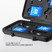 Load image into Gallery viewer, Memory card case   FC-MMC29BK  SANWA
