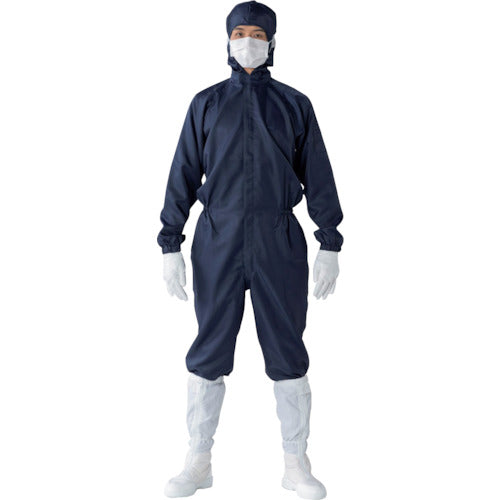 TriApex Cleanroom Integrated Coverall FH197C  FH197C-01-4L  TriApex