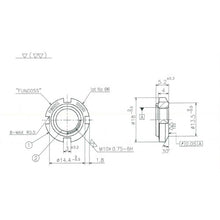 Load image into Gallery viewer, Bearing Nut  FUN00SS  Fuji Seimitsu
