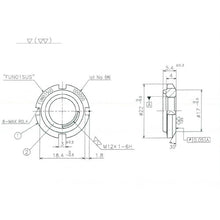 Load image into Gallery viewer, Bearing Nut  FUN01SUS  Fuji Seimitsu
