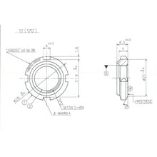 Load image into Gallery viewer, Bearing Nut  FUN02SS  Fuji Seimitsu
