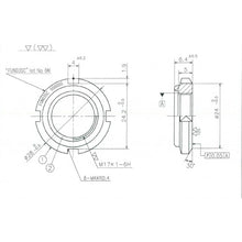 Load image into Gallery viewer, Bearing Nut  FUN03SC  Fuji Seimitsu
