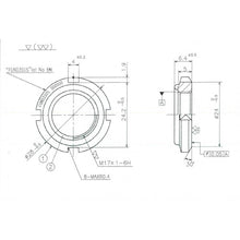 Load image into Gallery viewer, Bearing Nut  FUN03SUS  Fuji Seimitsu
