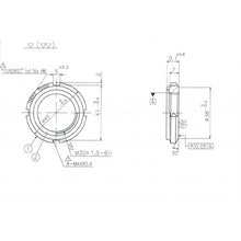 Load image into Gallery viewer, Bearing Nut  FUN06SC  Fuji Seimitsu
