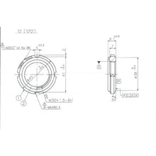 Load image into Gallery viewer, Bearing Nut  FUN06SS  Fuji Seimitsu
