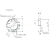 Load image into Gallery viewer, Bearing Nut  FUN06SUS  Fuji Seimitsu
