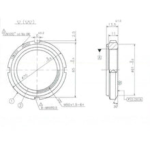 Load image into Gallery viewer, Bearing Nut  FUN10SC  Fuji Seimitsu
