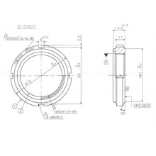 Load image into Gallery viewer, Bearing Nut  FUN10SUS  Fuji Seimitsu
