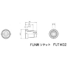 Load image into Gallery viewer, Socket for Bearing Nut  FUT#02  Fuji Seimitsu
