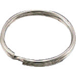 Load image into Gallery viewer, Double Round Ring Nickel Plated  FWR-16-20  MIZUMOTO
