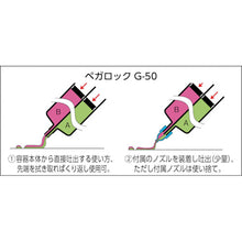 Load image into Gallery viewer, Pega Lock Two-Part Adhesive  ﾍﾟｶﾞﾛｯｸG 50Gｶｰﾄﾘｯｼﾞ  KOATSU GAS
