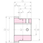 Load image into Gallery viewer, Gear Couplings  GC2-20SJ35  KHK
