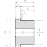 Load image into Gallery viewer, Gear Couplings  GC2-20S  KHK
