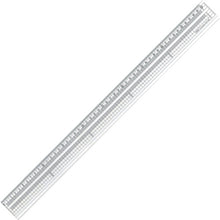 Load image into Gallery viewer, Grande Grid Grooved Cutting Ruler  GCT-50  kyoei plastic
