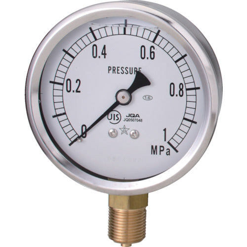 Glycerine Pressure Gauge  GLT-31-10MPA  MIGISHITA