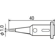 Load image into Gallery viewer, Soldering Iron Tip  GP-501RT-1D  goot
