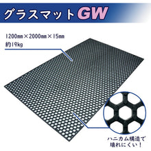 Load image into Gallery viewer, Grass Mat  GRASS-GW-ﾌﾞﾗｯｸ  Hiroshima Kasei
