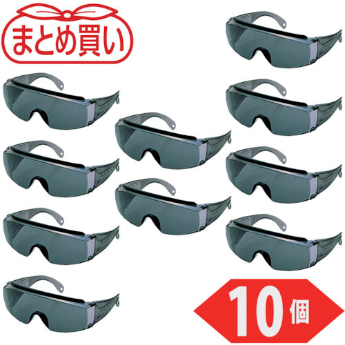 Single-lens type Safety Glasses  GS-180N-GY-10P  TRUSCO