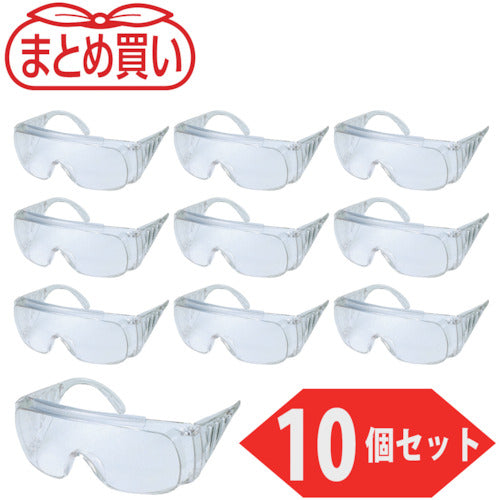 Single-lens type Safety Glasses  GS33-TM-10P  TRUSCO