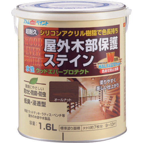 Water-base Stain Paint for Wood insect pest protection  00001-08925  ATOMPAINT