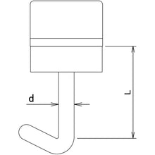 Load image into Gallery viewer, Polycarbonate OneTouch Hook  00032455  DAIDOHANT

