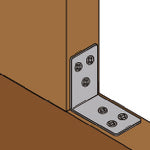 Load image into Gallery viewer, Reinforcing hardware(Wide right angle)  00062888  DAIDOHANT
