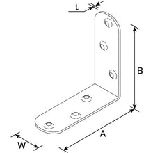 Load image into Gallery viewer, Reinforcing hardware(Right angle)  00062903  DAIDOHANT
