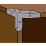 Load image into Gallery viewer, Reinforcing hardware(Three dimensions)  00063082  DAIDOHANT
