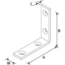 Load image into Gallery viewer, Reinforcing hardware(Heavy right angle)  00063341  DAIDOHANT
