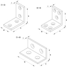 Load image into Gallery viewer, Reinforcing hardware(Right angle)  00063454  DAIDOHANT
