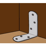 Load image into Gallery viewer, Reinforcing hardware(Right angle)  00063482  DAIDOHANT
