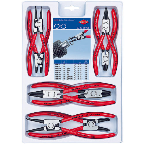 Set of Circlip Pliers  002004V01  KNIPEX