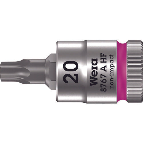 Zyklop Bit Socket with 1/4 Drive Holding Function  3364  Wera