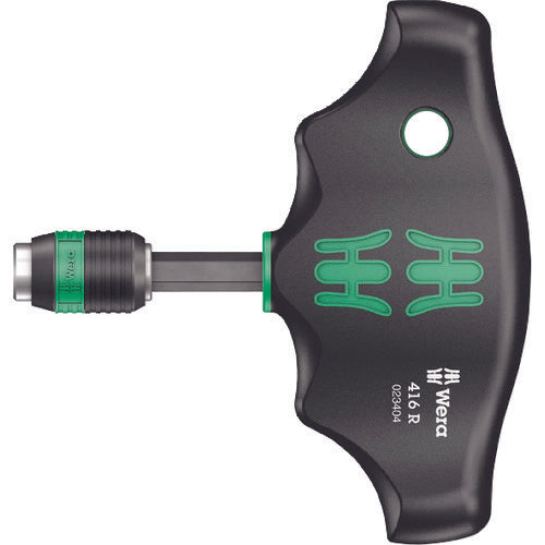 416 R T-handle Bitholding screwdriver Rapidaptor  23404  Wera