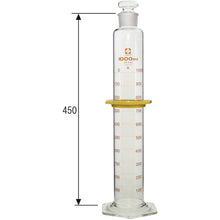 Load image into Gallery viewer, Graduated Cylinder SuperGrade with Glass Stopper 1L  023550-1000  SIBATA
