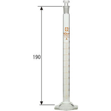 Load image into Gallery viewer, Graduated Cylinder SuperGrade with Glass Stopper 10mL  023550-10  SIBATA
