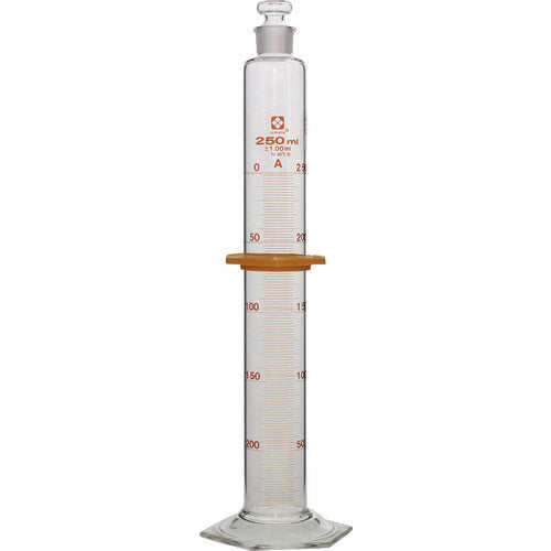 Graduated Cylinder SuperGrade with Glass Stopper 250mL  023550-250  SIBATA