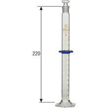 Load image into Gallery viewer, Graduated Cylinder SuperGrade with Glass Stopper 25mL  023550-25  SIBATA
