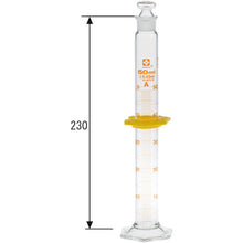 Load image into Gallery viewer, Graduated Cylinder SuperGrade with Glass Stopper 50mL  023550-50  SIBATA
