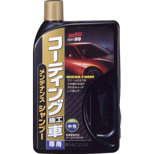 Shampoo for Wax Coated Vehicle  4265  Soft99