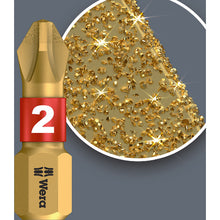 Load image into Gallery viewer, Bi-Torsion Diamond Coating Driver Bit  056400  Wera
