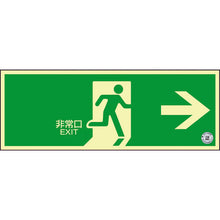 Load image into Gallery viewer, Emergency Exit Guidance Sign Passageway  068001  GREEN CROSS
