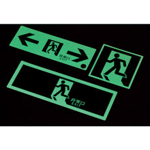 Load image into Gallery viewer, Emergency Exit Guidance Sign Passageway  068004  GREEN CROSS
