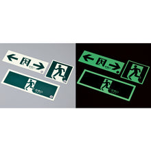 Load image into Gallery viewer, Emergency Exit Guidance Sign Passageway  068032  GREEN CROSS

