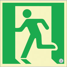 Load image into Gallery viewer, Emergency Exit Guidance Sign Passageway  068033  GREEN CROSS
