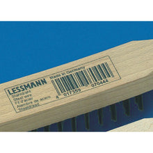 Load image into Gallery viewer, Wood-handled 3-line Brush Sword-shaped type  100031  LESSMANN
