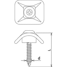 Load image into Gallery viewer, Screw for Corrugated Sheet  10102409  DAIDOHANT
