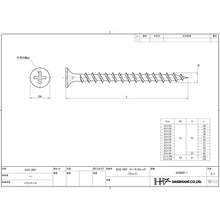 Load image into Gallery viewer, Coarse Thread Screw(Stainless SUS XM7)  10174087  DAIDOHANT
