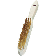 Load image into Gallery viewer, Wood-handled 3-line Brush Sword-shaped type  105431  LESSMANN
