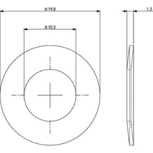Load image into Gallery viewer, Taper Washer  10E? (VFIL-SS?)   eins
